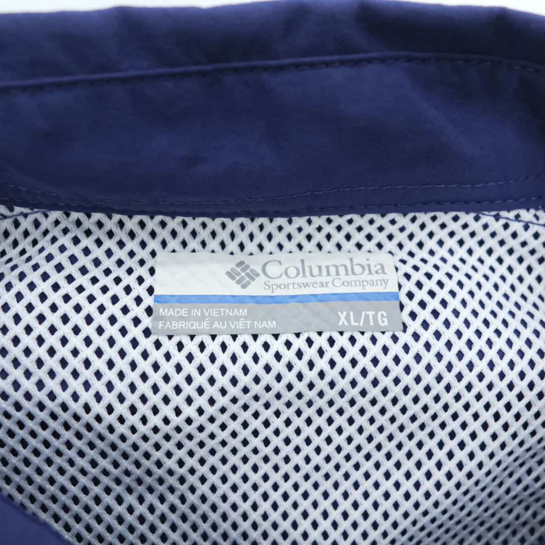 Columbia PFG 半袖 フィッシングシャツ XL ネイビー Bahama II OMNI-SHADE メッシュ ボタンダウン FM7047