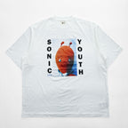 blurhms ROOTSTOCK × Sonic Youth DIRTY グラフィック Tシャツ XL ホワイト 両面プリント bROOTS24S34SONIC