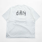 blurhms ROOTSTOCK × Sonic Youth DIRTY グラフィック Tシャツ XL ホワイト 両面プリント bROOTS24S34SONIC
