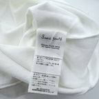 blurhms ROOTSTOCK × Sonic Youth DIRTY グラフィック Tシャツ XL ホワイト 両面プリント bROOTS24S34SONIC