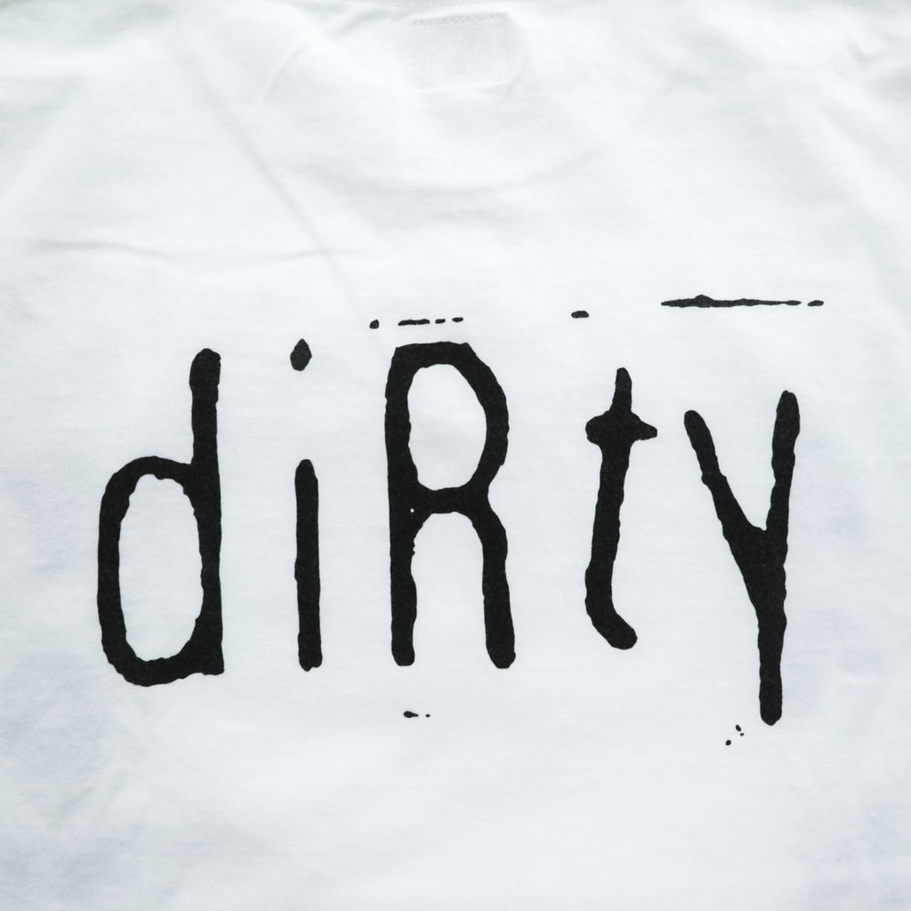 blurhms ROOTSTOCK × Sonic Youth DIRTY グラフィック Tシャツ XL ホワイト 両面プリント bROOTS24S34SONIC