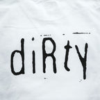 blurhms ROOTSTOCK × Sonic Youth DIRTY グラフィック Tシャツ XL ホワイト 両面プリント bROOTS24S34SONIC