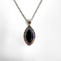 Vintage Mexico Sterling Black Onyx Necklace メキシカンジュエリー ネックレス ブラックオニキス シルバー Silver 950