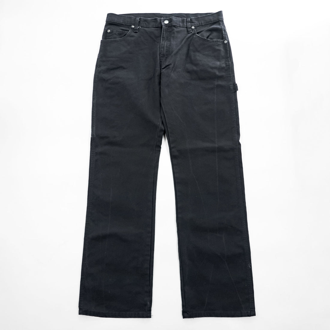 Dickies ストレッチ コットンキャンバス ペインター チノパンツ L ブラック ダック地 EU1939RBK