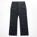 Dickies ストレッチ コットンキャンバス ペインター チノパンツ L ブラック ダック地 EU1939RBK