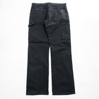 Dickies ストレッチ コットンキャンバス ペインター チノパンツ L ブラック ダック地 EU1939RBK