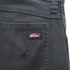 Dickies ストレッチ コットンキャンバス ペインター チノパンツ L ブラック ダック地 EU1939RBK