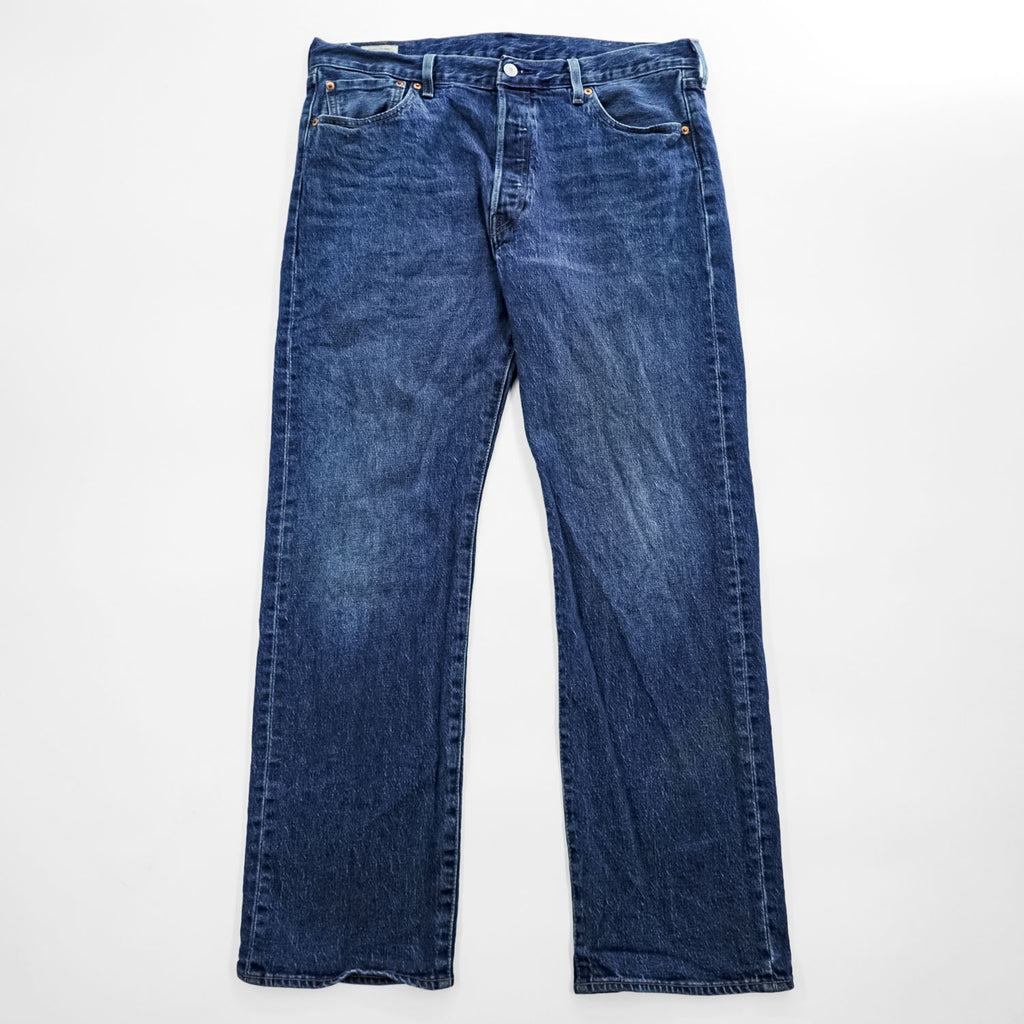 Levi's 501 ビッグE デニムパンツ ジーンズ L ストレッチ ボタンフライ レザーパッチ PREMIUM 00501-3249