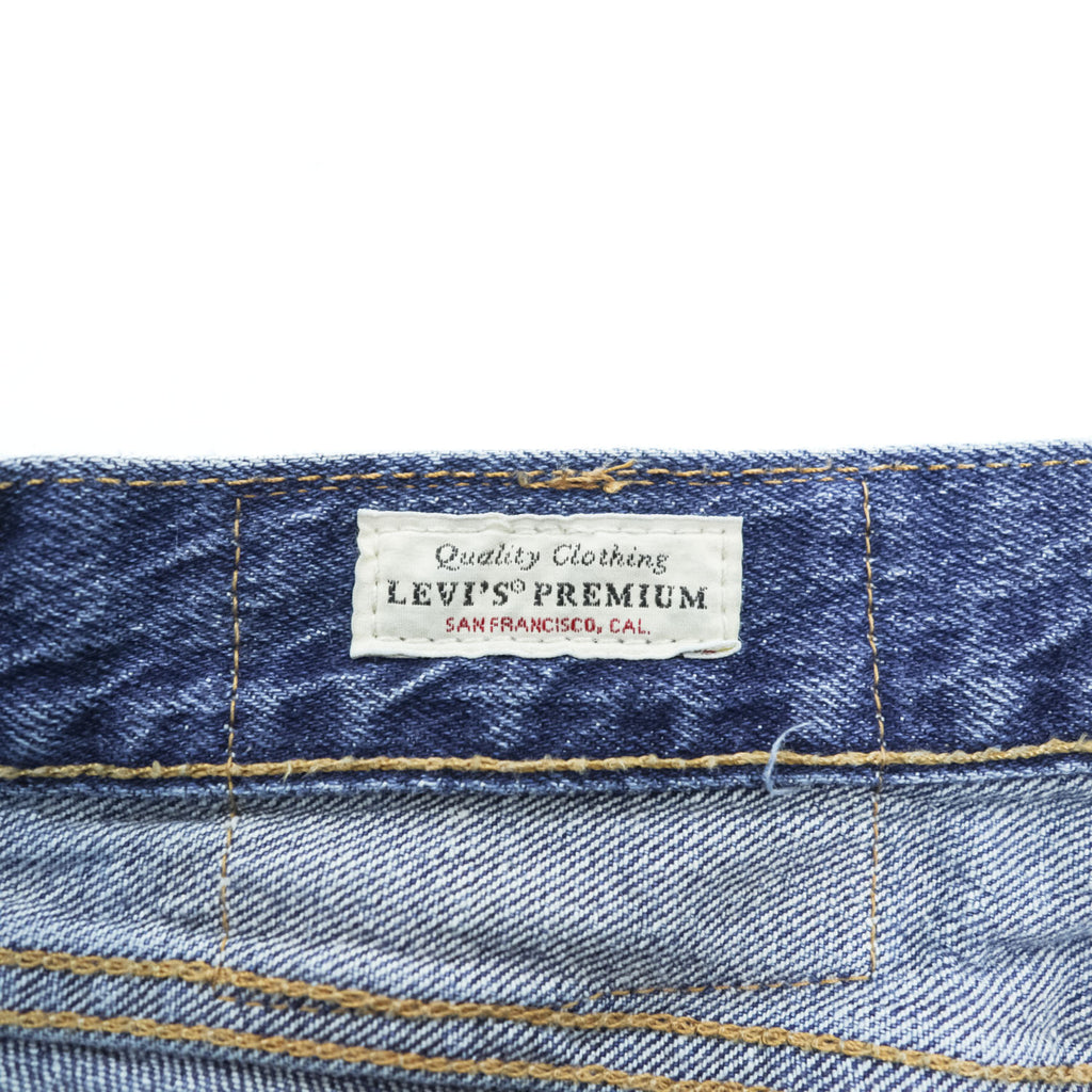 Levi's 501 ビッグE デニムパンツ ジーンズ L ストレッチ ボタンフライ レザーパッチ PREMIUM 00501-3249