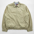 TOMMY HILFIGER 00年代 ヴィンテージ スウィングトップ ハリントンジャケット L ベージュ ピーチスキン
