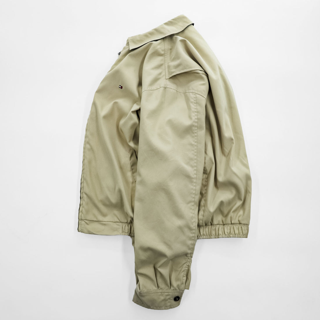 TOMMY HILFIGER 00年代 ヴィンテージ スウィングトップ ハリントンジャケット L ベージュ ピーチスキン