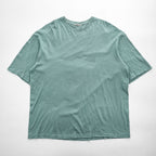 AURALEE 日本製 SEAMLESS CREW NECK HALF SLEEVE TEE クルーネックTシャツ L グリーン シングルステッチ A21ST02ST