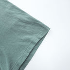 AURALEE 日本製 SEAMLESS CREW NECK HALF SLEEVE TEE クルーネックTシャツ L グリーン シングルステッチ A21ST02ST