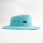 Patagonia テックサンブーニー アウトドア サファリハット ブルー リップストップ あご紐 ストラップ STY33355