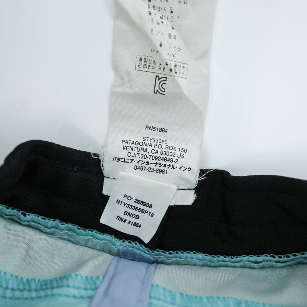 Patagonia テックサンブーニー アウトドア サファリハット ブルー リップストップ あご紐 ストラップ STY33355