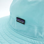 Patagonia テックサンブーニー アウトドア サファリハット ブルー リップストップ あご紐 ストラップ STY33355