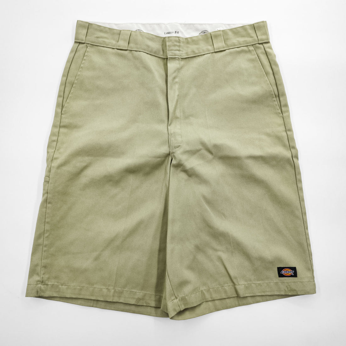 Dickies 13インチ ルーズフィット ワークショーツ W36 ハーフパンツ ベージュ Loose Fit 42283KH