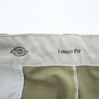 Dickies 13インチ ルーズフィット ワークショーツ W36 ハーフパンツ ベージュ Loose Fit 42283KH