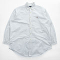 Polo Ralph Lauren 長袖 オックスフォードシャツ CLASSIC FIT ホワイト ボタンダウン XL スモールポニー ロゴ 刺繍