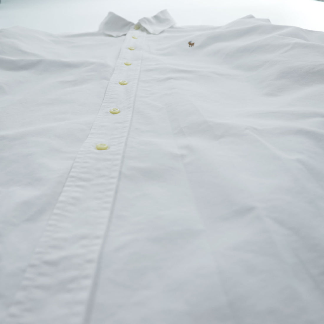Polo Ralph Lauren 長袖 オックスフォードシャツ CLASSIC FIT ホワイト ボタンダウン XL スモールポニー ロゴ 刺繍