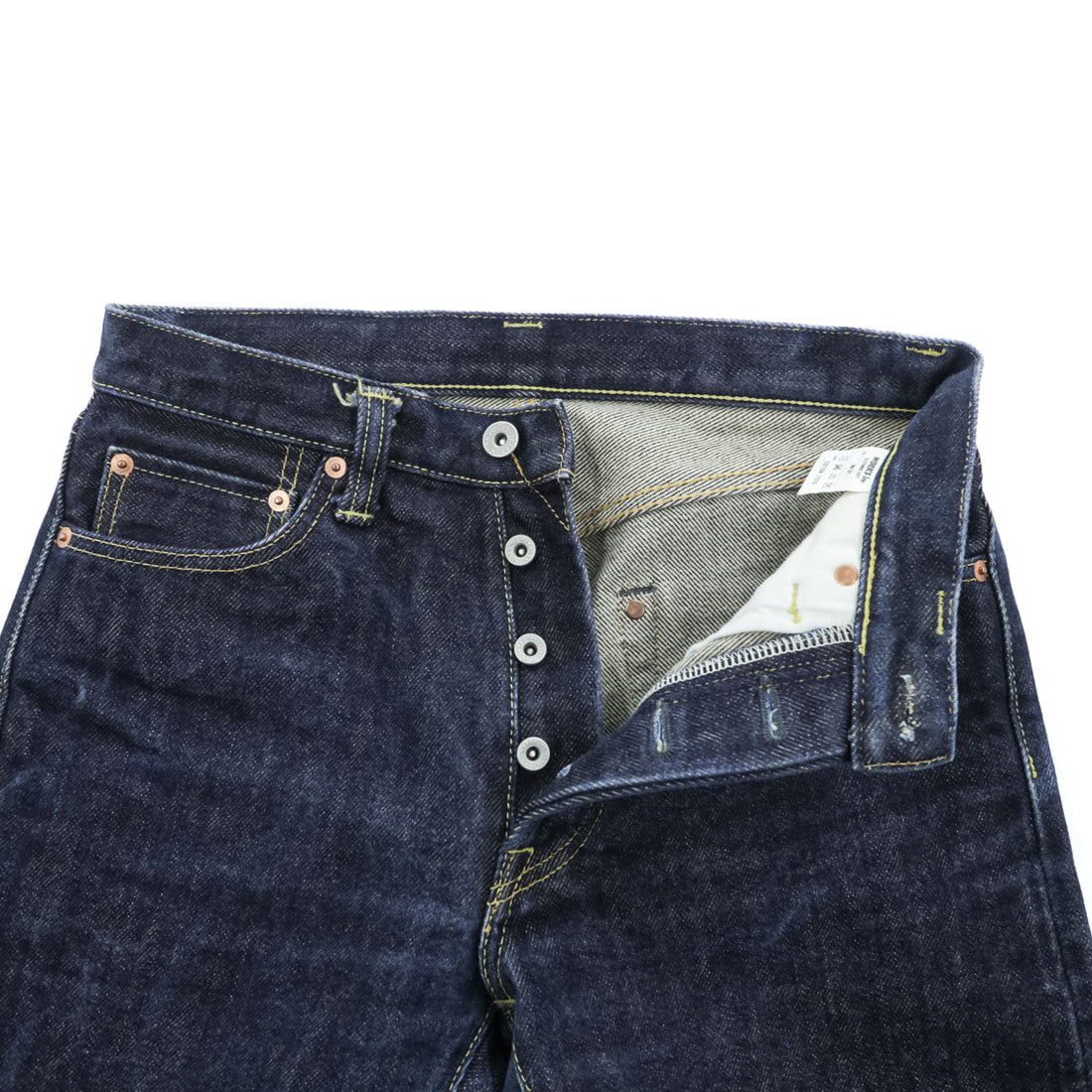 IRON HEART 634S 21oz Selvedge Denim Jeans W31 L34 Indigo