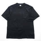 blurhms ROOTSTOCK 日本製 ポケットTシャツ L ブラック シングルステッチ ROOTS2109
