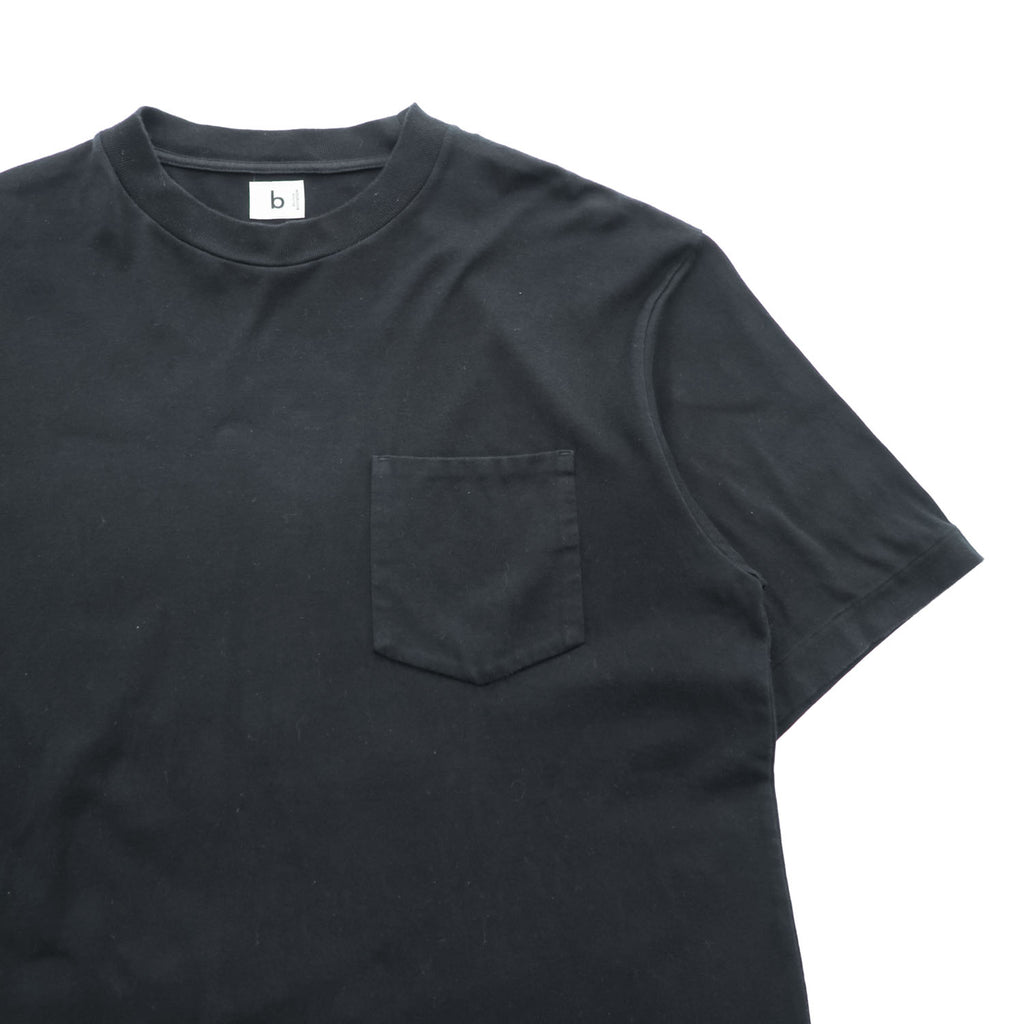 blurhms ROOTSTOCK 日本製 ポケットTシャツ L ブラック シングルステッチ ROOTS2109