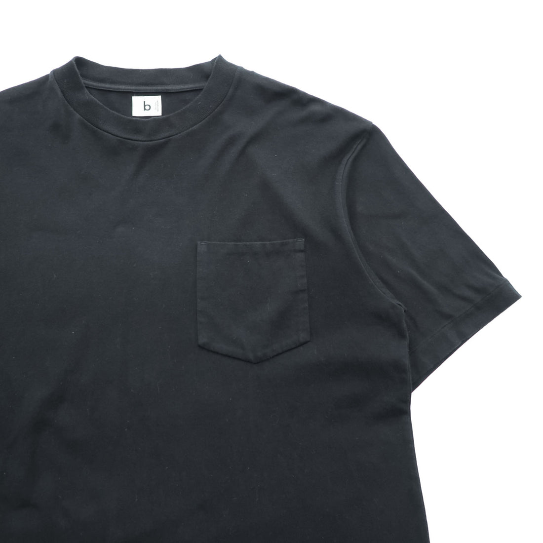 blurhms ROOTSTOCK 日本製 ポケットTシャツ L ブラック シングルステッチ ROOTS2109