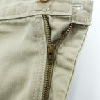 Vintage 1980s–1990s Polo by Ralph Lauren Made in USA Double-Pleat Cotton Khaki Shorts W36