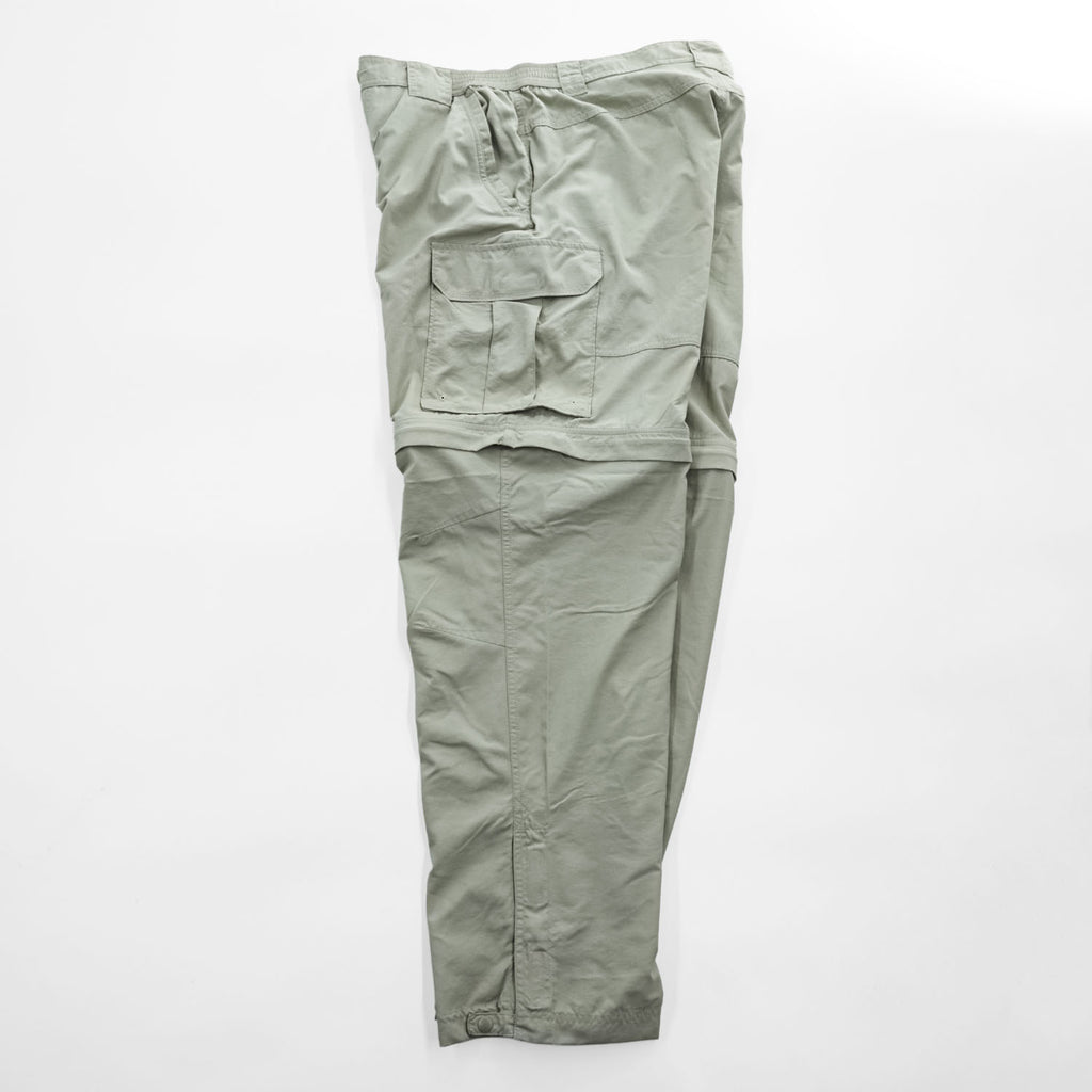 Columbia アウトドア  コンバーチブル カーゴ シェル パンツ 2WAY ショートパンツ M ベージュ パッカブル TITANIUM TM8287