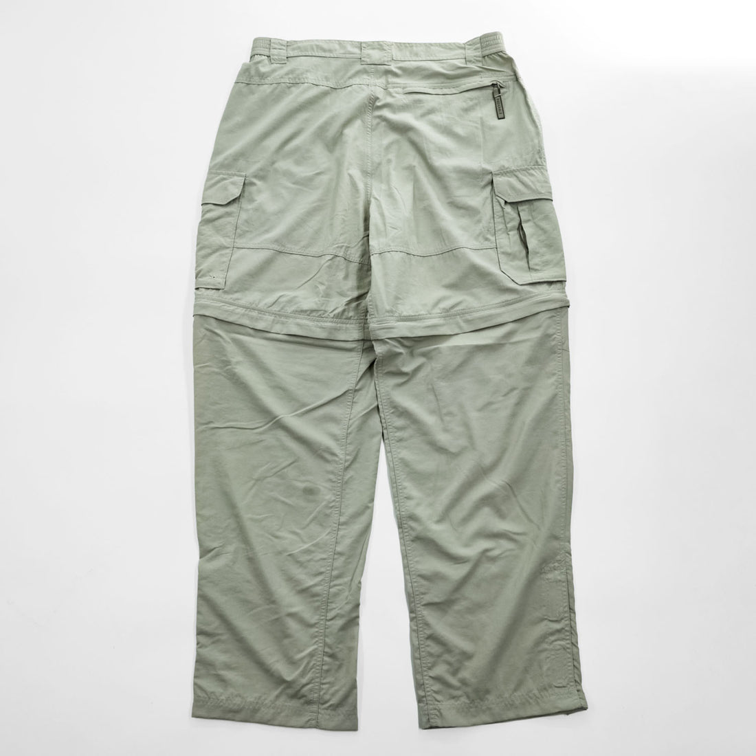 Columbia アウトドア  コンバーチブル カーゴ シェル パンツ 2WAY ショートパンツ M ベージュ パッカブル TITANIUM TM8287