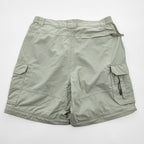 Columbia アウトドア  コンバーチブル カーゴ シェル パンツ 2WAY ショートパンツ M ベージュ パッカブル TITANIUM TM8287