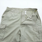 Columbia アウトドア  コンバーチブル カーゴ シェル パンツ 2WAY ショートパンツ M ベージュ パッカブル TITANIUM TM8287