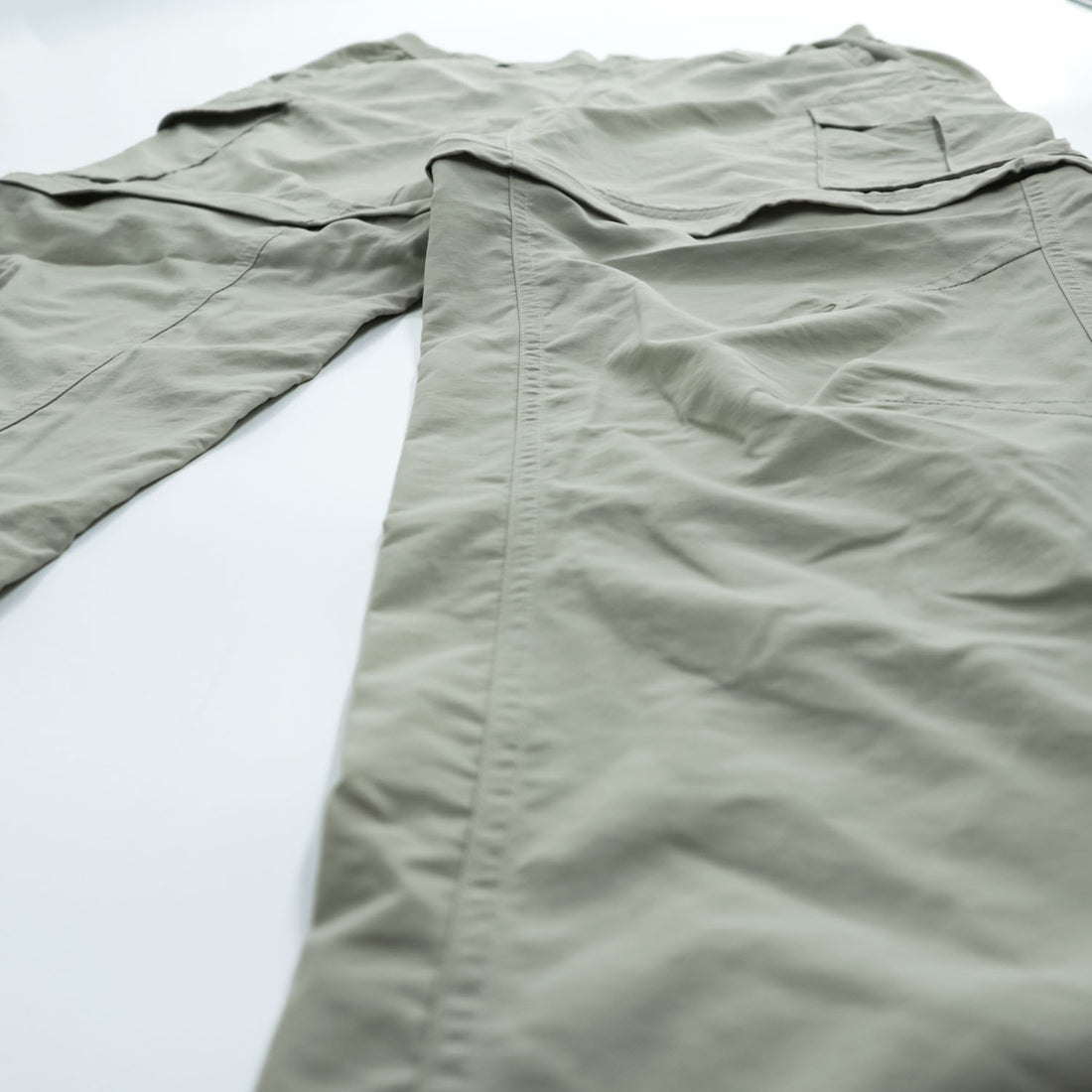 Columbia アウトドア  コンバーチブル カーゴ シェル パンツ 2WAY ショートパンツ M ベージュ パッカブル TITANIUM TM8287