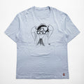 UNDERCOVER 日本製 the Shepherd グラフィック Tシャツ L ブルー HIRSCHFELD US1A4804-3