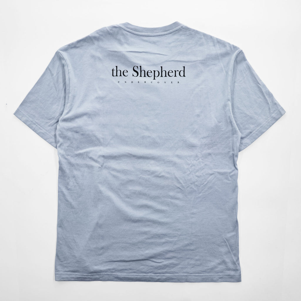 UNDERCOVER 日本製 the Shepherd グラフィック Tシャツ L ブルー HIRSCHFELD US1A4804-3