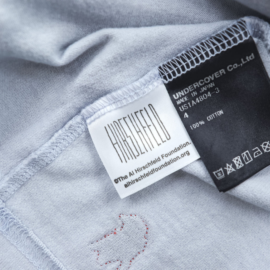 UNDERCOVER 日本製 the Shepherd グラフィック Tシャツ L ブルー HIRSCHFELD US1A4804-3