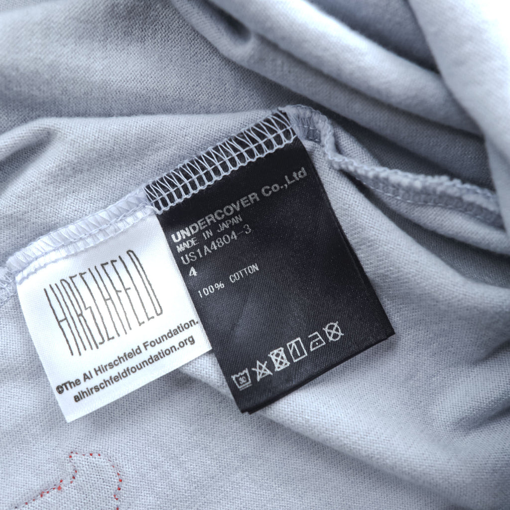 UNDERCOVER 日本製 the Shepherd グラフィック Tシャツ L ブルー HIRSCHFELD US1A4804-3