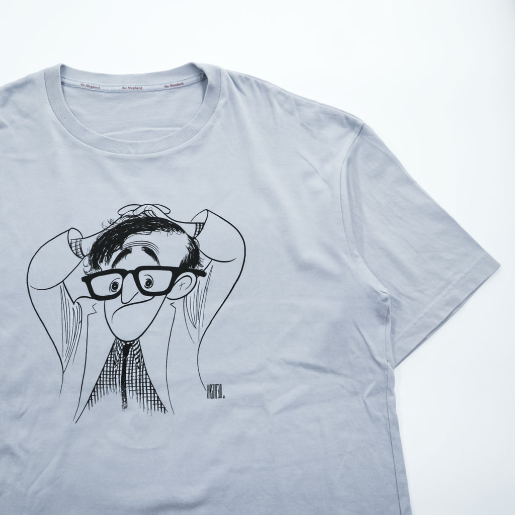 UNDERCOVER 日本製 the Shepherd グラフィック Tシャツ L ブルー HIRSCHFELD US1A4804-3