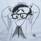 UNDERCOVER 日本製 the Shepherd グラフィック Tシャツ L ブルー HIRSCHFELD US1A4804-3