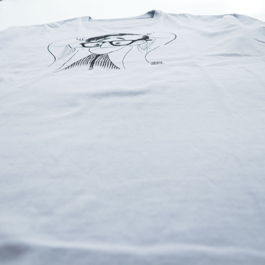 UNDERCOVER 日本製 the Shepherd グラフィック Tシャツ L ブルー HIRSCHFELD US1A4804-3