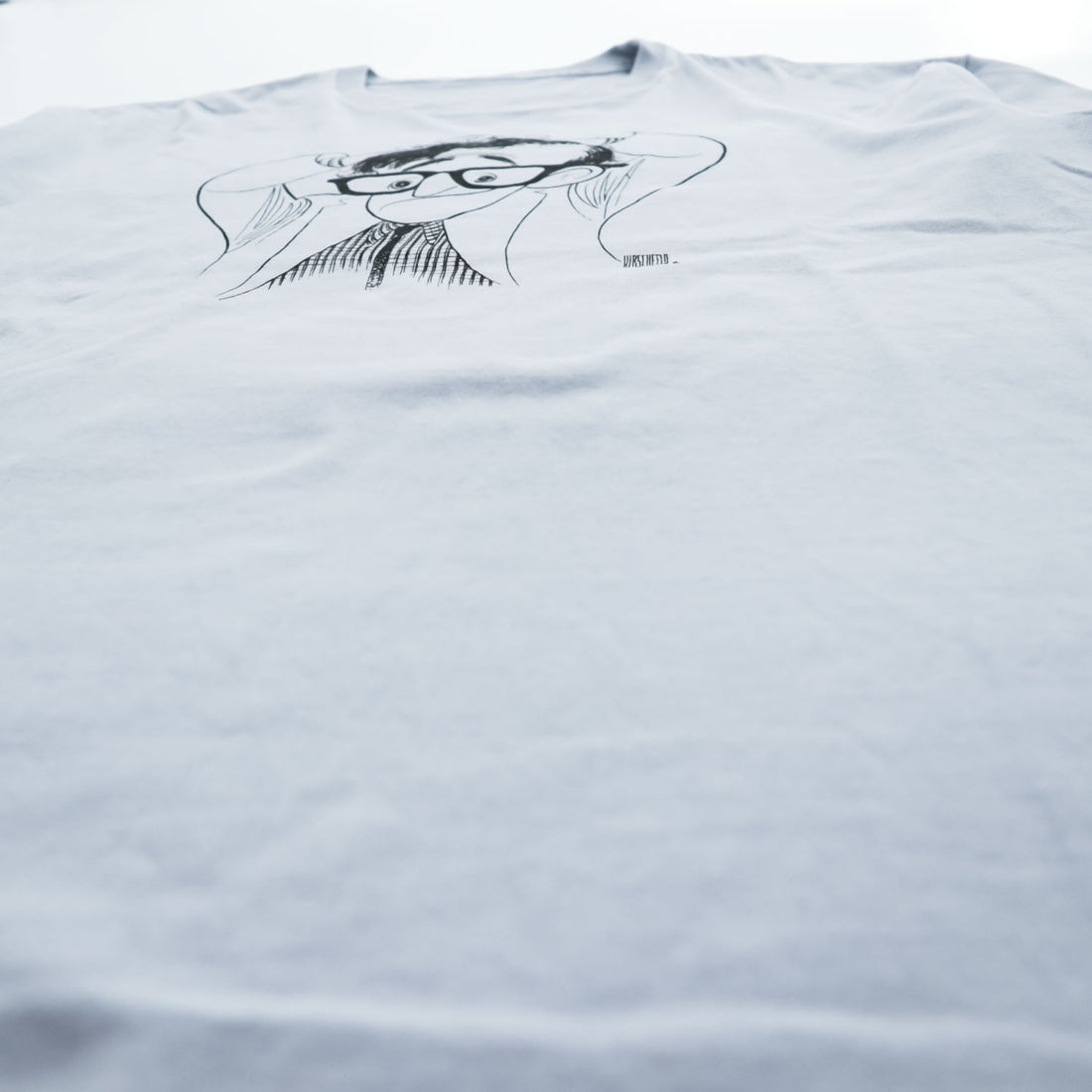 UNDERCOVER 日本製 the Shepherd グラフィック Tシャツ L ブルー HIRSCHFELD US1A4804-3