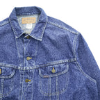 DENIM RIDERS 90年代 USA製 ヴィンテージ デニムジャケット Gジャン XL インディゴ ブルー