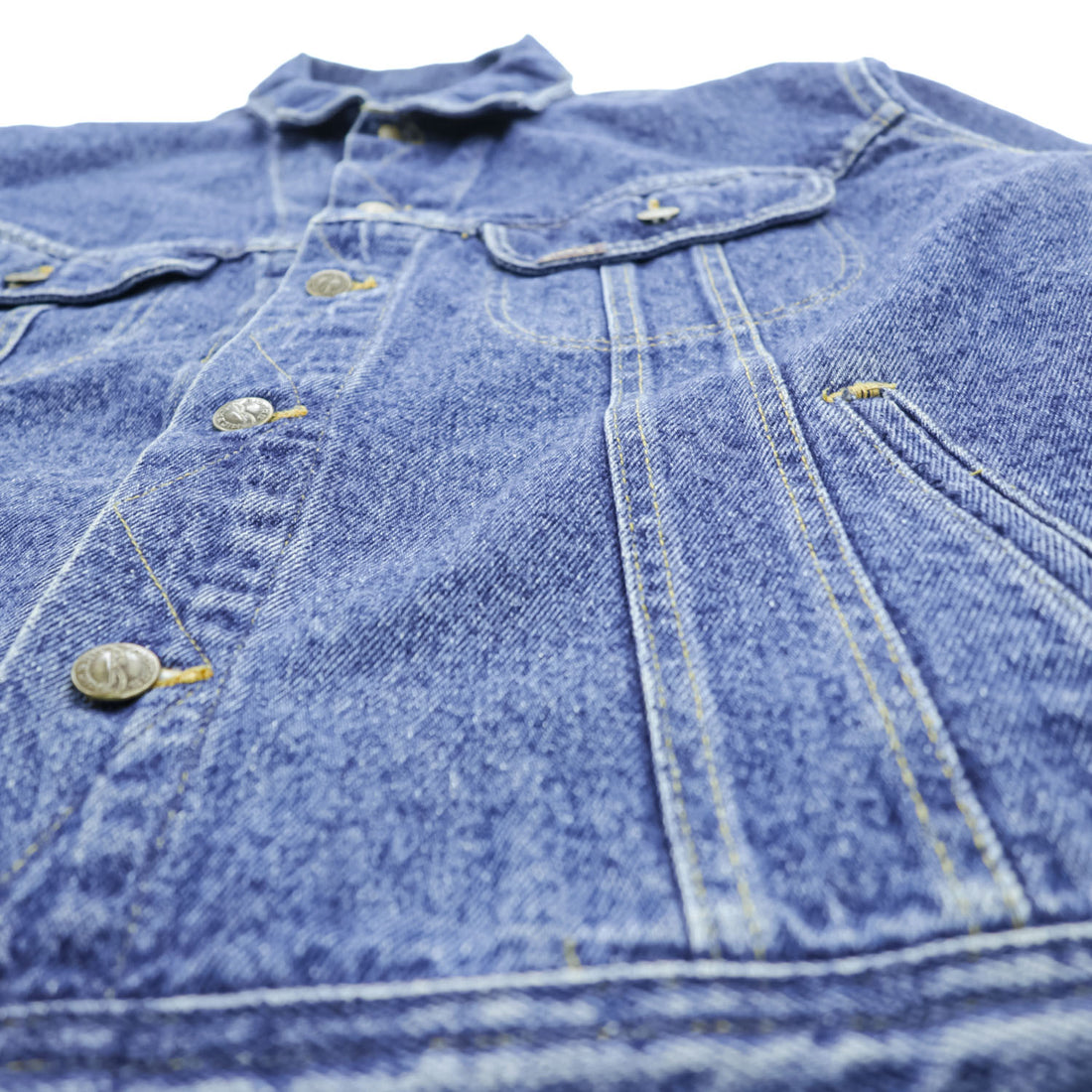 DENIM RIDERS 90年代 USA製 ヴィンテージ デニムジャケット Gジャン XL インディゴ ブルー