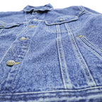 DENIM RIDERS 90年代 USA製 ヴィンテージ デニムジャケット Gジャン XL インディゴ ブルー