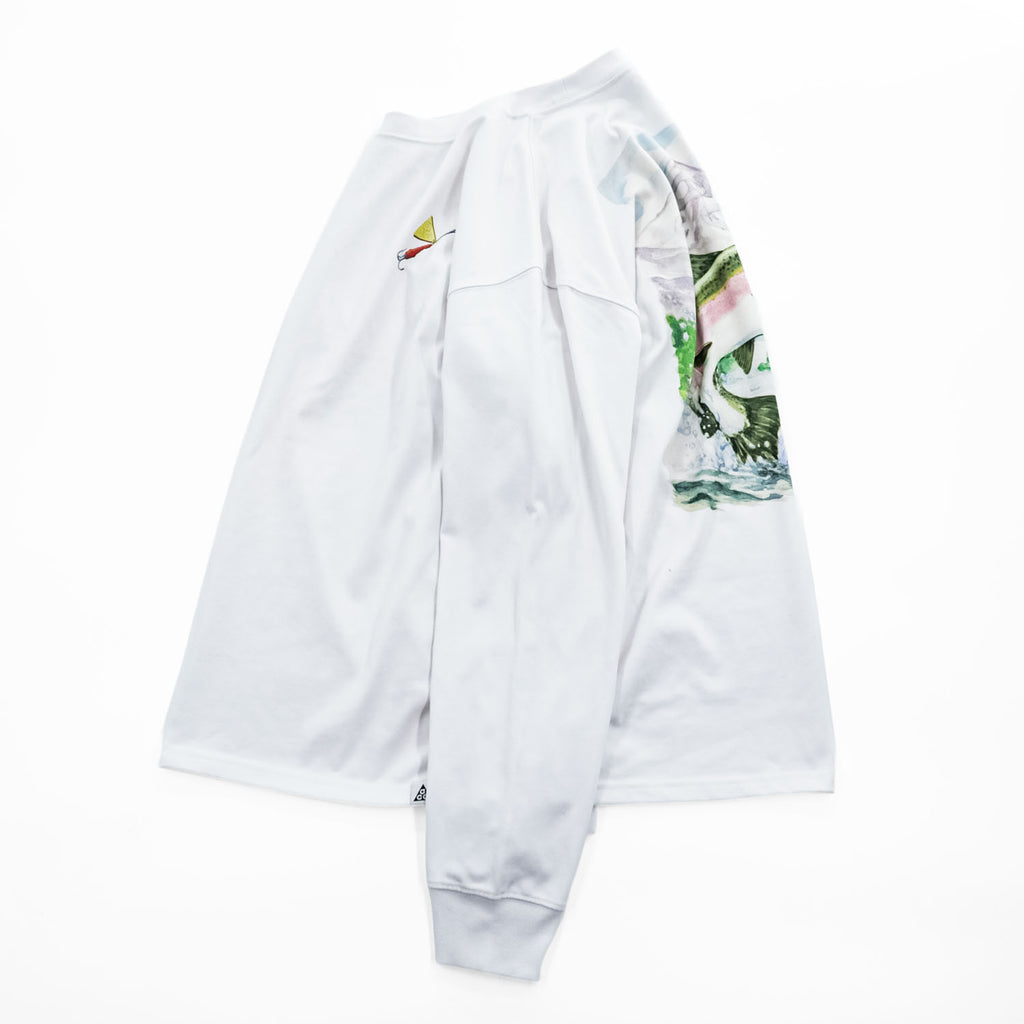 Nike ACG Fishing Graphic Long Sleeve T-Shirt White Size L