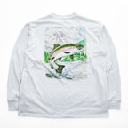 Nike ACG Fishing Graphic Long Sleeve T-Shirt White Size L