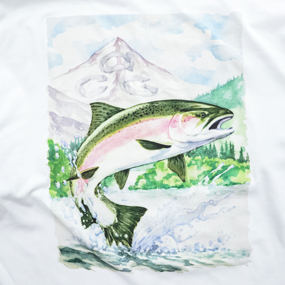 Nike ACG Fishing Graphic Long Sleeve T-Shirt White Size L