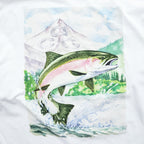 Nike ACG Fishing Graphic Long Sleeve T-Shirt White Size L