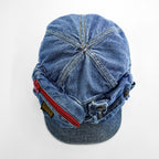 KAPITAL K1903XH513 Denim Zip Pocket Cap One Size Made in Japan
